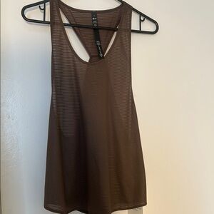 NWT Lululemon LAB w/ Grid Mesh Singlet Graphic 6